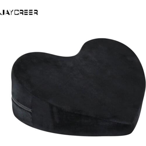 JayCreer Heart Wedge/Ramp/Position Pillow For Car Travel and Home