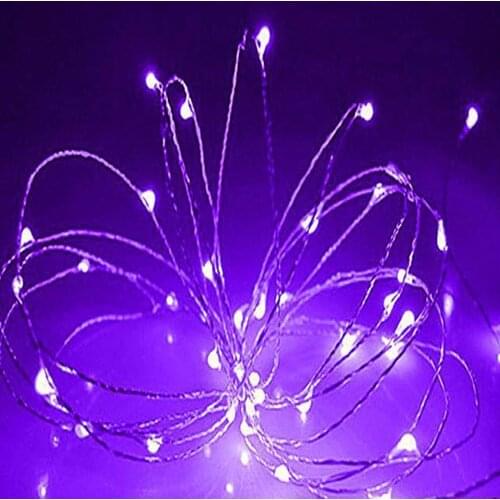 METAWELL LED String Lights With Transparent Wire