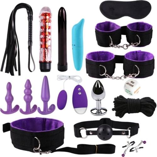 Adult Sex Toys Set Vibrators Anal Plug sAnus Washer Sex Massage Tools For Women U1JD