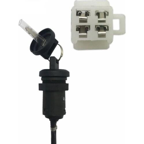 New 4 Wire Ignition Key Switch for Taotao ATV ATA110D ATA110D1 ATA110F ATA110F1