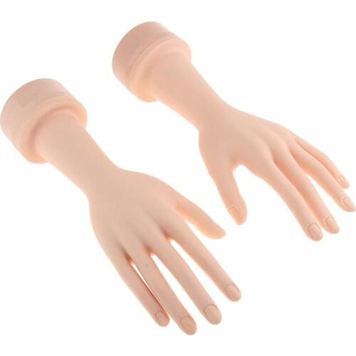 Moveable Flexible Female Mannequin Hand for Jewelry Bracelet Gloves Display