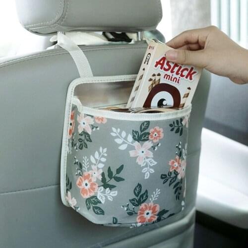 Portable Car Storage Bag Multi-Function Hanging Bag Room Organizer Food Storage Container Travel Car Storage Accessories