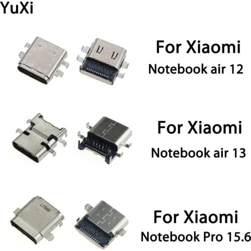 2pcs Micro USB Type C Power Jack For Xiaomi Notebook Mi Air 13/12 161301-01 161201-01 15.6 Pro Charging Port Type-c Connector
