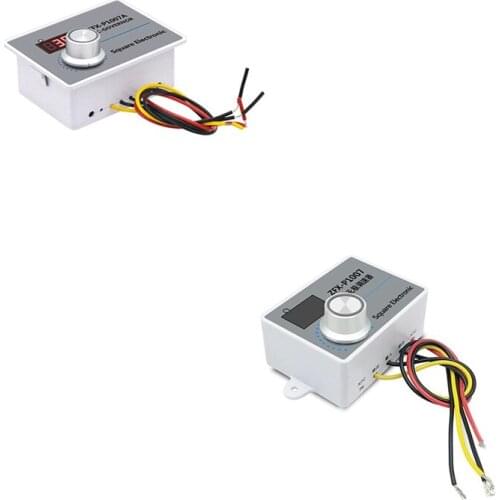 Digital Display Speed Controller Waterproof Stepless Speed Regulator Governor 500W AC 220V Control Switch