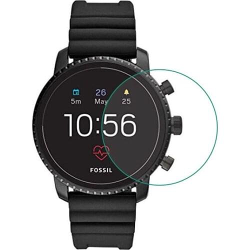Tempered Glass Protective Film Clear Guard For Fossil Q Explorist HR Gen 4 Generation Watch Smartwatch Screen Protector Cover