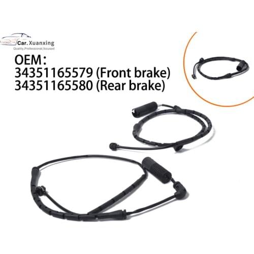 34351165579 34351165580 4PCS Front Rear Brake Pad Wear Sensor For BMW X5 E53 1998-2006