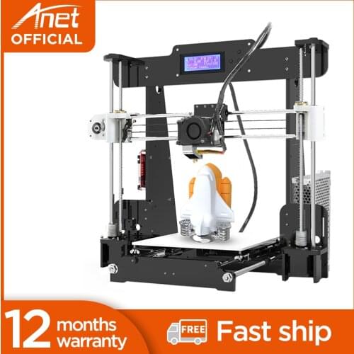 Anet A8 3D Printer Kit Open source 220*220*240mm Printing Size Full DIY Offline Printing With 10m PLA Filament And SD Card