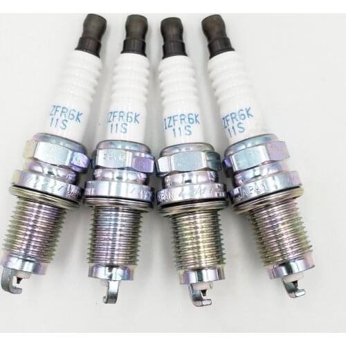 4PCS IZFR6K-11S 9807B-561BW IZFR6K11S Car 9807B561BW Spark Plug For Honda Ci vic CR-V FR-V
