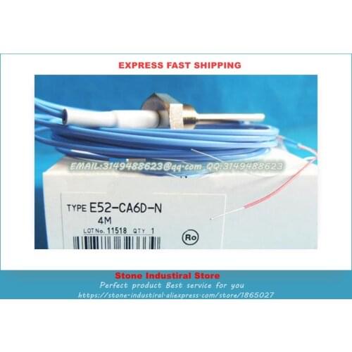 Temperature Sensor E52-CA6D-N 4M Thermocouple Temperature Probe New Original