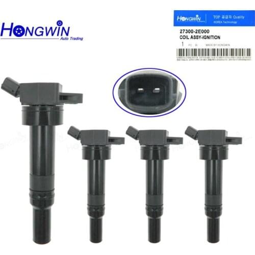 4PCS 27300-2E000 Ignition Coil Fits Hyundai Elantra Kia Soul Forte 1.8L 2.0L 2011-2014 C1804 / UF-651 / C-1804 / UF651