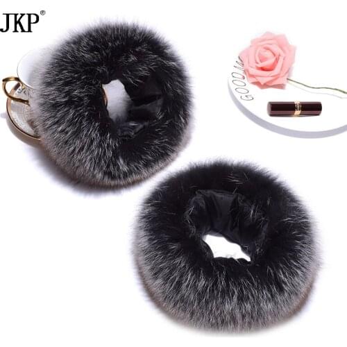 Hot Sale High Quality Fox fur Cuffs Warmer Genuine Fox Fur Cuff Arm Warmer Women Bracelet Real Fox Fur Glove