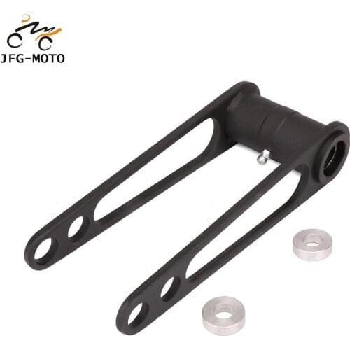 Motorcycle ATV 3.5" Rear Lowering Adapter Kit Adjustable For KAWASAKI KFX450R KFX 450R