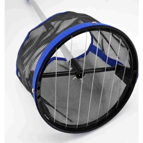 Pingpong Ball Retriever Ball Pick Up Net Bag Table Tennis Picker Container Tool X3UA