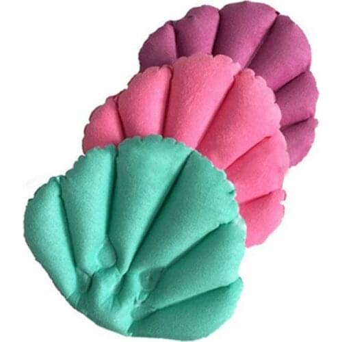 Head Back Bath Inflatable Pillow Neck Rest Inflatable Cushion Relaxing Home Bathtub Spa Bathroom
