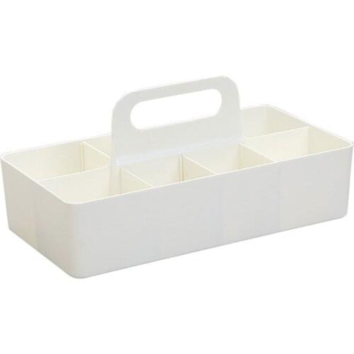 Desk Organizer Storage Holder Remote Control Wire Cable Desktop Pencil Pen Sundries Badge Box Stationery Living Room Supplies