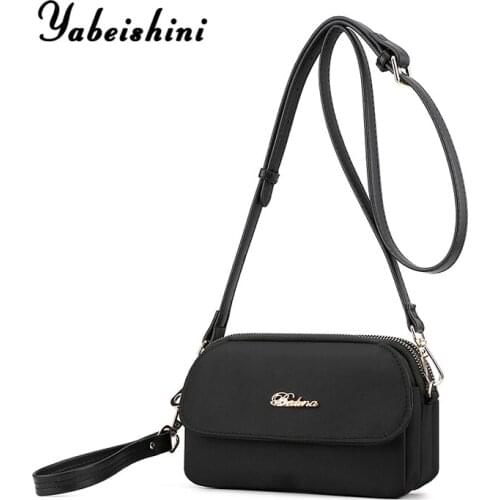 Nylon cloth crossbody bag for women Shoulder Bags sac a main Messenger Bag bolso mujer ladys handbags Minimalist style eco bag