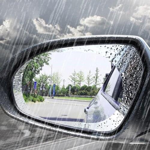 Rearview Mirror Film Anti-Fog Car Rearview Mirror Clear Antis Glare Protective Waterproof Film Car Rear Mirror Protective Film