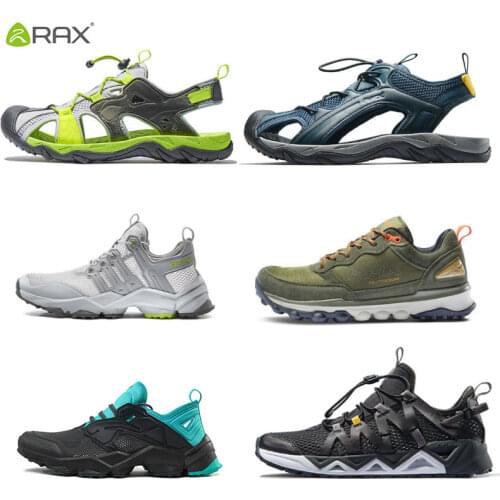 Rax Men Hiking Shoes Outdoor Sports Sneakers Breathable Trekking Shoes Sandals Mountain Boots Sneakers Walking Hiking Boots Men