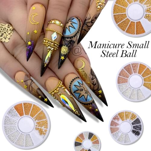 Mixed Color Sizes Chameleon Stone Nail Rhinestone for nails Small Irregular Beads 3D Nail Art Decoration Nail Art Tips Nail Bead