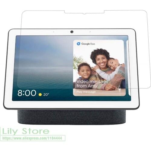 2 X GLASS 9H Real Tempered Glass For Google Nest Hub Max Screen Protector Nest Hub Max tablet Screen Protector Protective Film