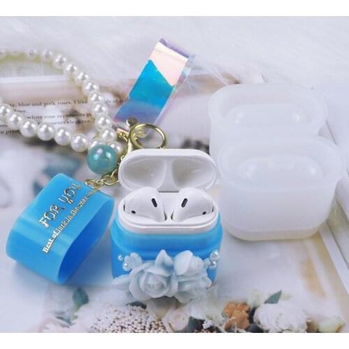 DIY Earphone Protective Sleeve Cover Silicone Mold Decoation Epoxy Resin Mold For Airpod