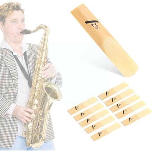 10 Pack Eb Alto Sax Saxophone Reeds Strength 1.5 2.0 3.5 3.0 Reed Saxophone Parts Instrument 2.5 Woodwind Accessories 4.0 T1O0