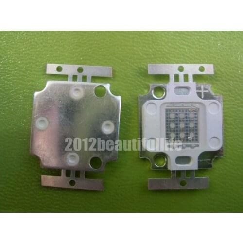 10W Epistar 45mil Red 620nm Green 530nm Blue 460nm Yellow 580nm High Power Led