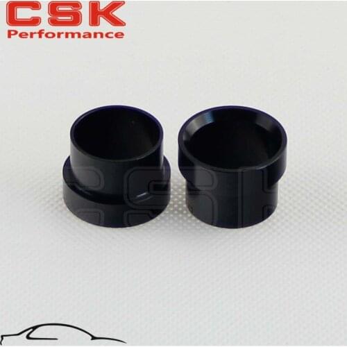 2pcs 12AN Aluminum Tube Sleeve Fittings tube size 3/4" Tube Sleeves -AN12 Black