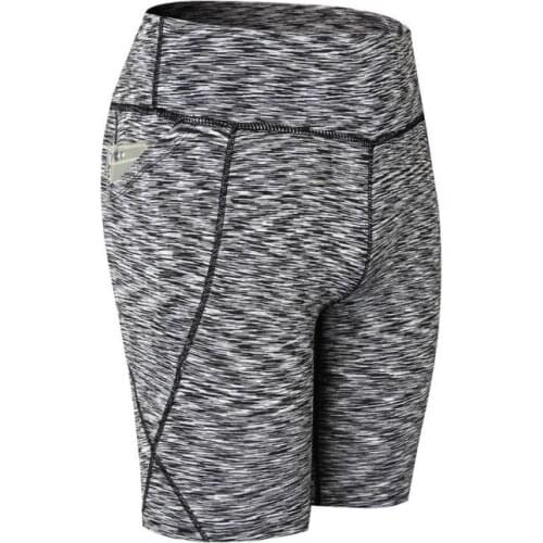 2018 Outdoor cycling shorts gym ladies yoga shorts quick-drying breathable tight-fitting stretch fitness shorts