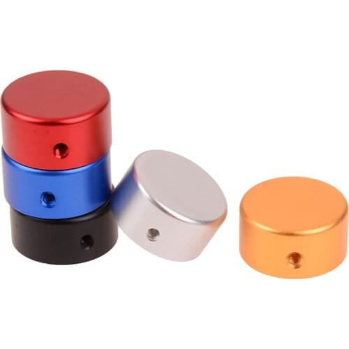 5 Pack Guitar Effect Pedal Guitar Foot Nail Cap Effect Pedal Pad Cover Aluminum Tools Parts Foot Switch Toppers Knob Accessories
