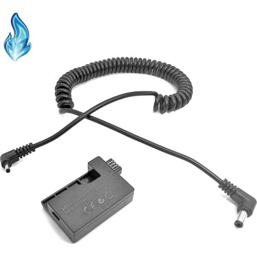 ACK-E8 DC Power Cable + LP-E8 Battery Coupler DR-E8 for Canon T2i T3i T4i T5i 550D 600D 650D 700D Kiss X4 X5 X6 Cameras