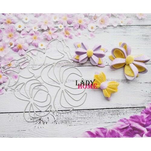 Flower Bow Scrapbooking Cutting Dies Embossed Creative Knife Template for DIY Paper Album Photo Cards Making Dies Cut Die