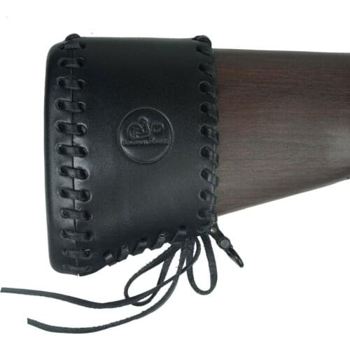 Tactical Shotgun Cheek Rest Raiser Kit Leather Rifle Gun Buttstock Shoulder Pad Adjustable Hunting Gun Accessories For Shooting