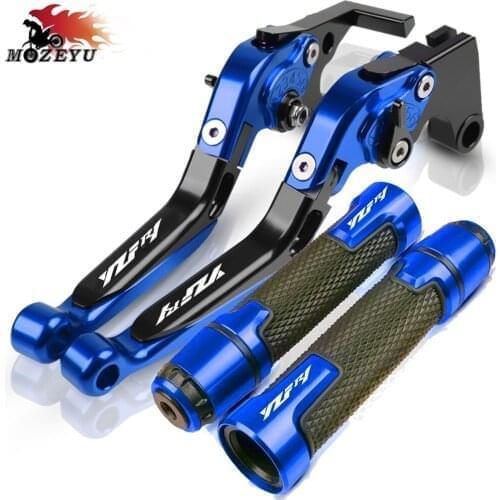 For Yamaha YZF R1 YZF-R1 YZFR1 2004 2005 2006 2007 2008 Motorcycle Accessories Brake Clutch Levers Handlebar Hand Grips ends R1