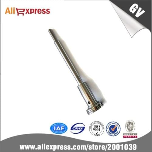 Common rail injector, control valve with shaft F00R J01 657, for BOSCH injector, injector no. 0445 120 078/124/247