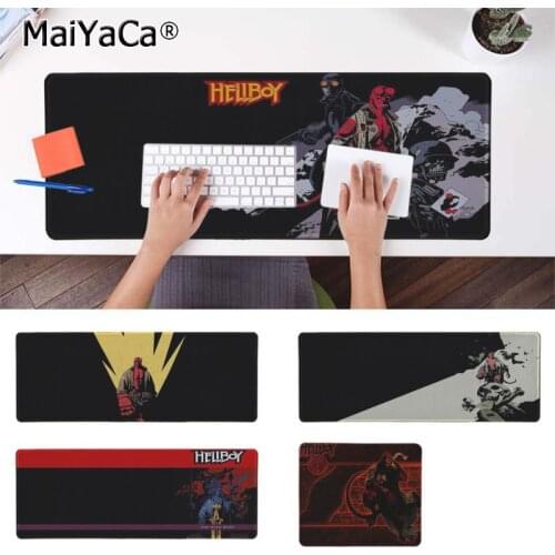 Maiyaca Boy Gift Pad Hellboy Office Mice Gamer Soft Mouse Pad Free Shipping Large Mouse Pad Keyboards Mat