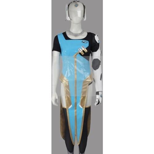 Customize Overwatch Satya Vaswani Symmetra Cosplay Costume Outfit