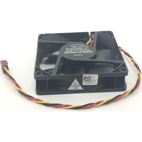 Cooler Fan for DELL P/N: XMN4N A00 SUNON EE80201S1-0000-G99 DC12V 1.56W 8020 3-Wire Cooling Fan