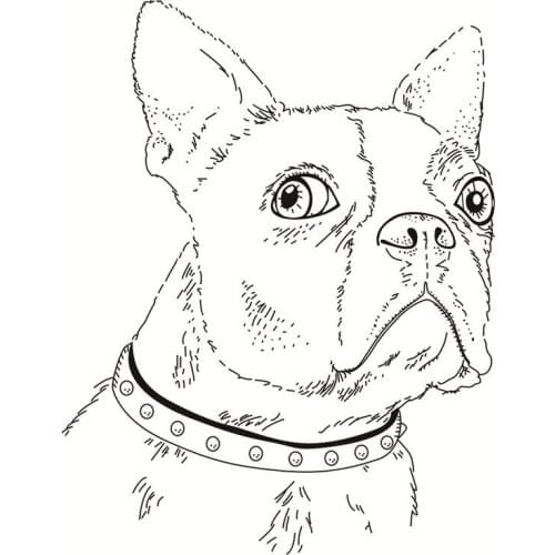 Dog pattern Transparent Clear Silicone Stamp/Seal for DIY scrapbooking/photo album Decorative clear stamp sheetstampons