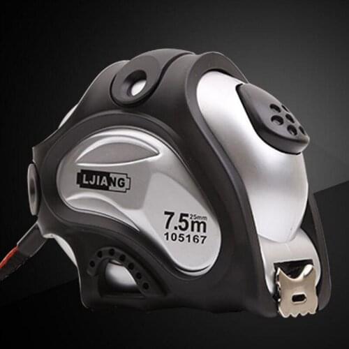 7.5 m Accurate Shatter-Resistant Steel Tape Measure for Household Architecture Design Measure Tools TQ00046