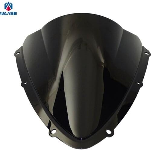 Waase Motorcycle Double Bubble Windscreen Windshield Shield Screen For Suzuki GSXR600 GSXR750 GSXR 600 750 K8 2008 2009 2010