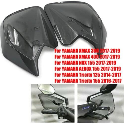 Hand Guard Cover Handguard Wind Shield falling Protection For Yamaha XMAX 300 400 / NVX 155 / AEROX 155 2017-2019