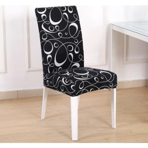 1pc Flower Printed Removable Chair Cover Stretch Elastic Slipcovers Folding Chair Covering Restaurant For Weddings Banquet