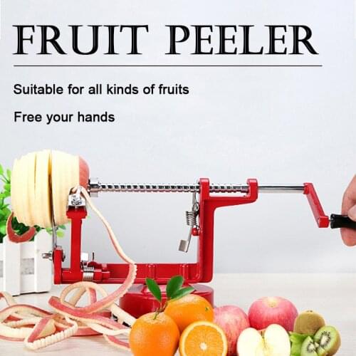 3 in 1 Apple Peeler Stainless Steel Pear Fruit Peel Corer Slicing Kitchen Cutter Machine Peeled Tool Creative Kitchen