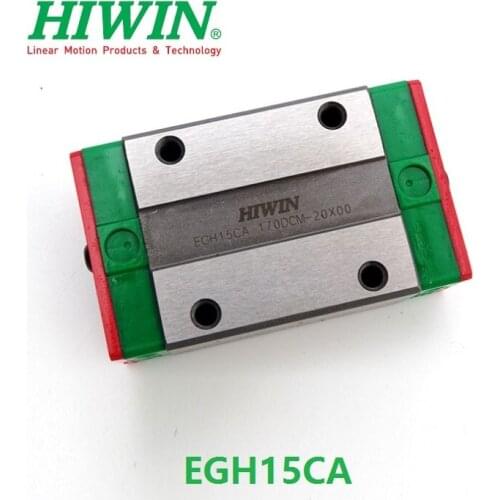 10pcs/lot 100% original HIWIN EGH15CA slider block for EGR15 linear guide rail for CNC router EGH15 CA