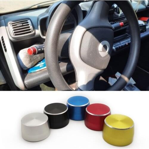 For Mercedes Smart Fortwo 451 2009 2010 2011 2012 2013 2014 Accessories Car Wiper Gear Cap Aluminum Alloy Dial Lamp Switch Cover