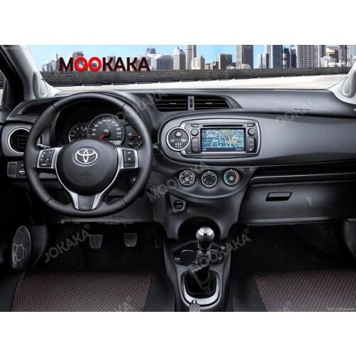 Android 10.0 Car Radio GPS Multimedia Player For Toyota Yaris 2012 2013 2014 2015 2016 2017 Video Navigation 2 Din No DVD IPS