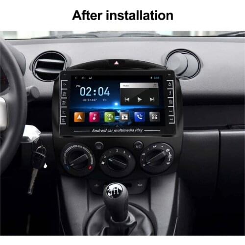 Car Android Radio Multimedia Player For MAZDA 2 Mazda2 2007 2008 2009 2010 2011 2012 2013 2014 GPS Navi 2din 2 din autoradio