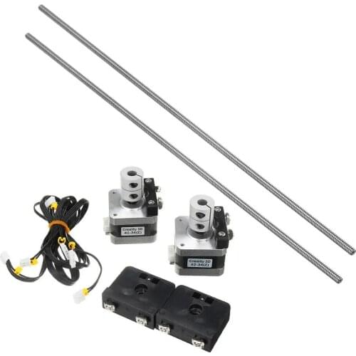 Creality 3D CR-10S Pro Z Axis Active Shaft Drive Kit 42-34 motor 525mm Lead screws For CR-10S PRO/CR-X 3D Printer Parts