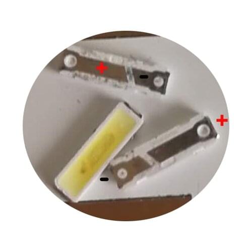 100PCS LG Innotek 7020 LED Diode 3V 150ma For TV Backlight Repair